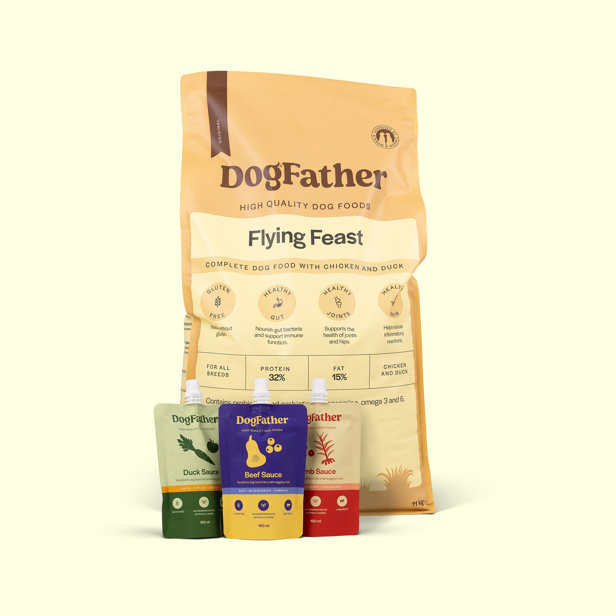 Foder & Såskit - Kyckling & Anka 11kg