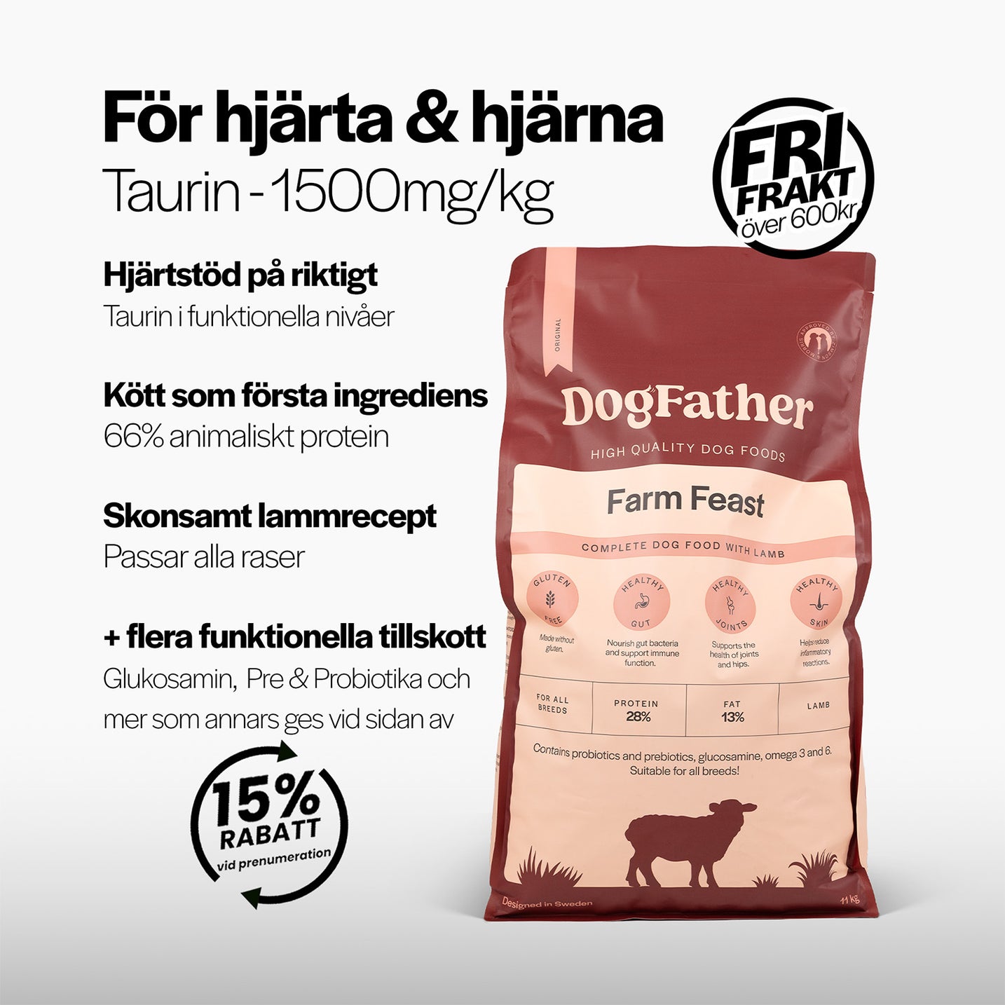 Foder & Såskit - Lamm 2kg