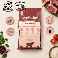Hundfoder Lamm & Ris, 11kg