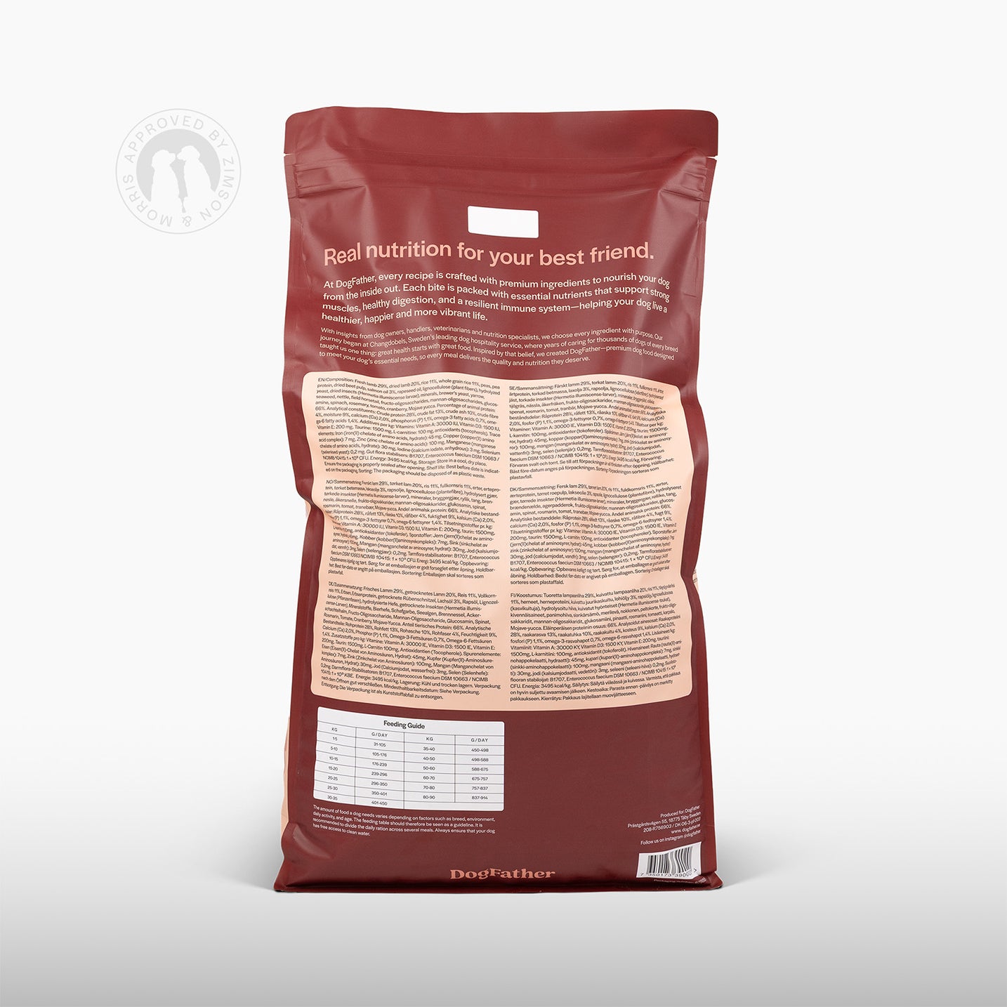 Dog Food Lamb & Rice, 11kg