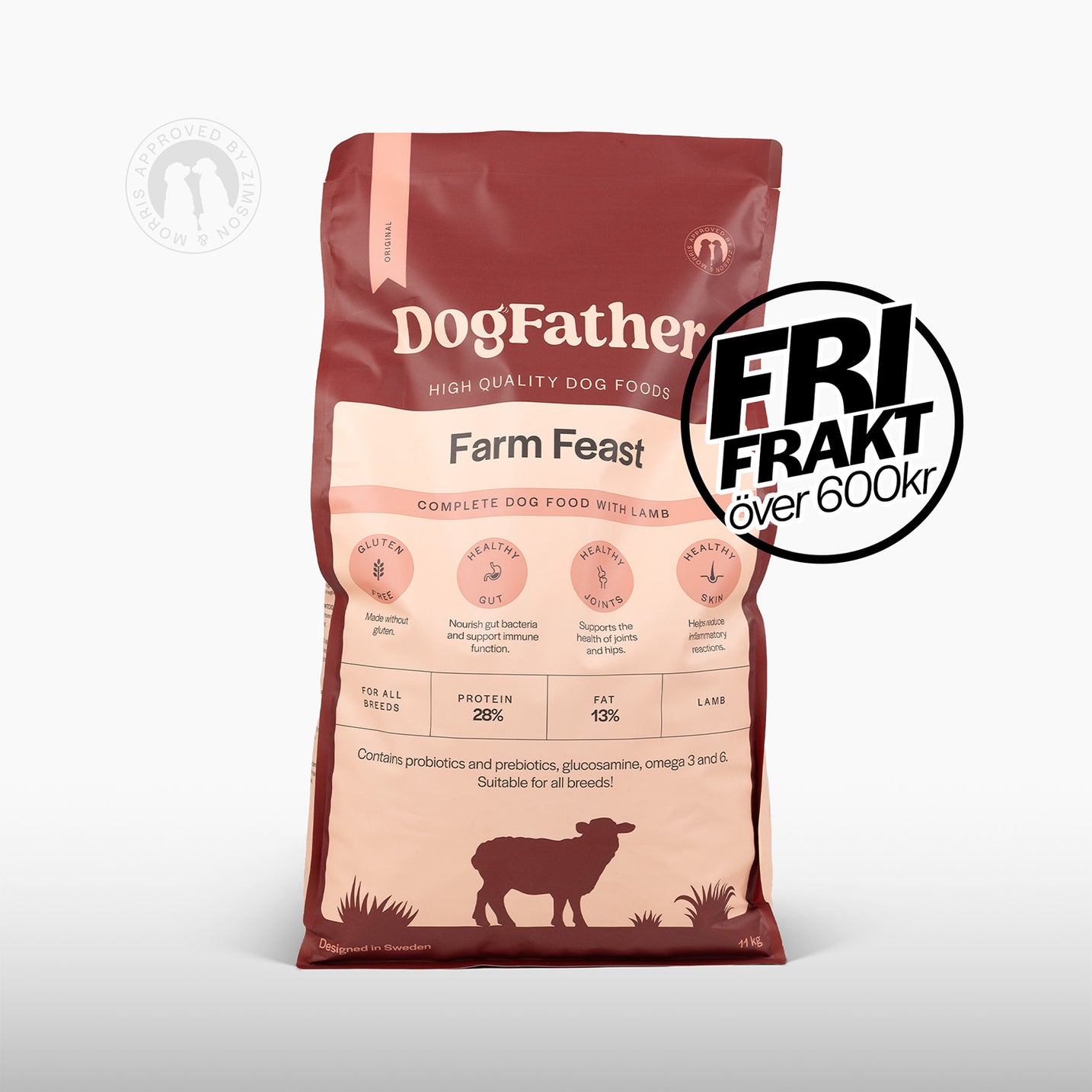 Dog Food Lamb & Rice, 11kg